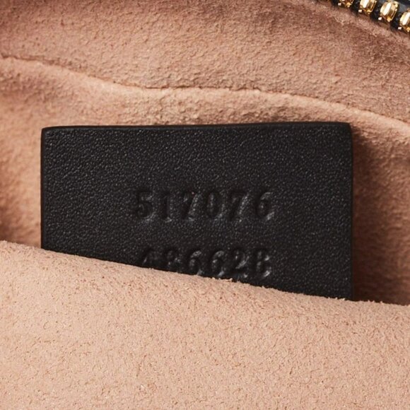 Gucci Red/Black Suede/Patent Leather Vintage Web Ophidia Small Belt Bag - Picture 6 of 12